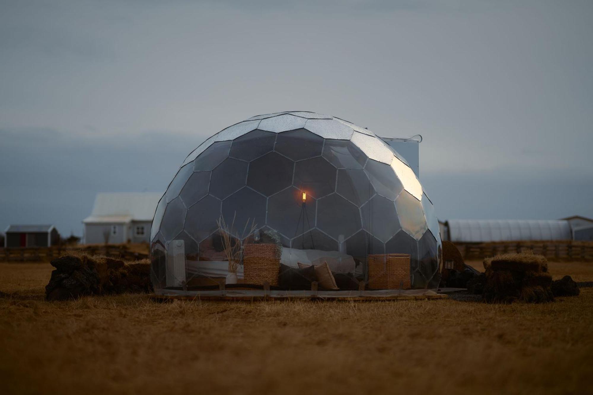 Helja Stay Glamping Domes Hella Exterior foto